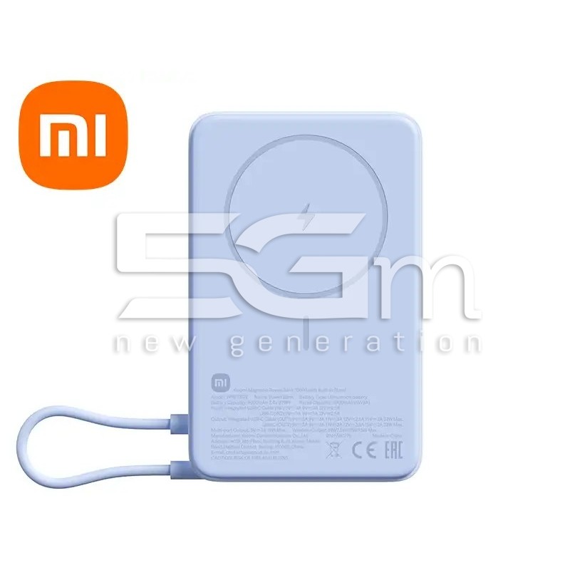 Xiaomi Power Bank Magnetic 10000mAh 33W Albastru | 5G-M.com