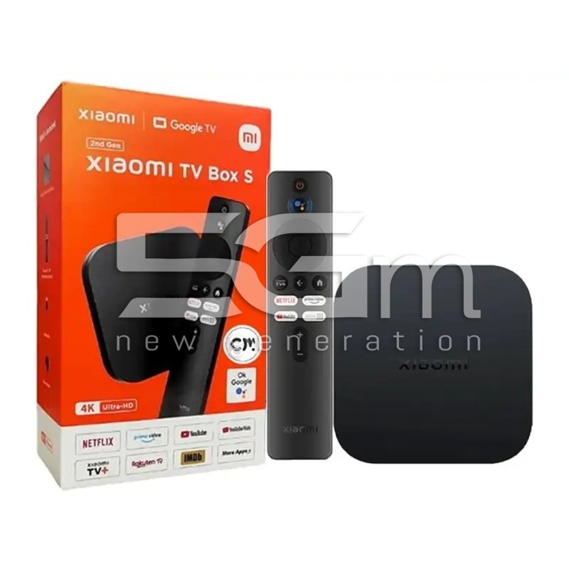 Xiaomi TV Box S 4K 2e Gén. PFJ4151EU Google TV | 5G-M.com