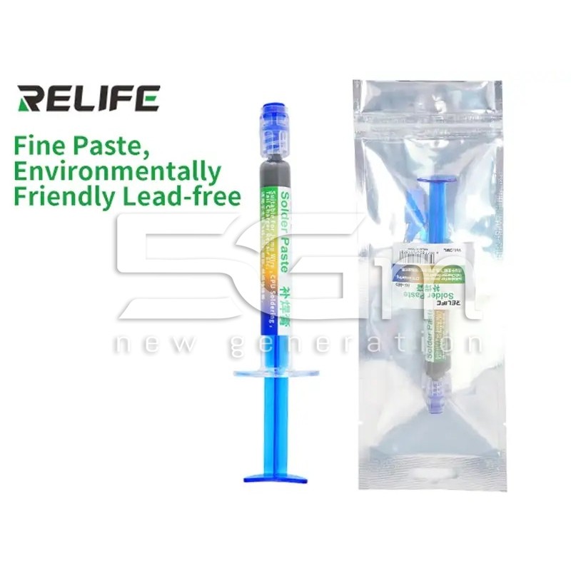 Pasta Saldante Relife RL-405 138°C Lead-Free 10g | 5gm.com
