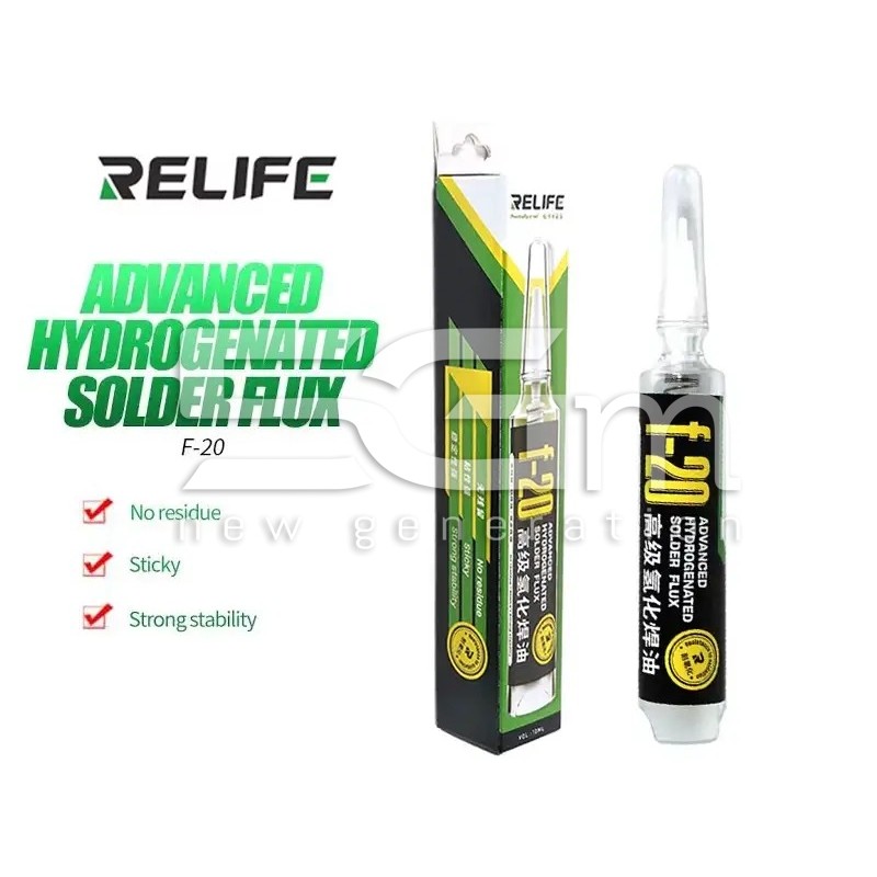 Relife RL-F20 Gehydrogeneerde Soldeerpasta 10ml | 5G-M.com