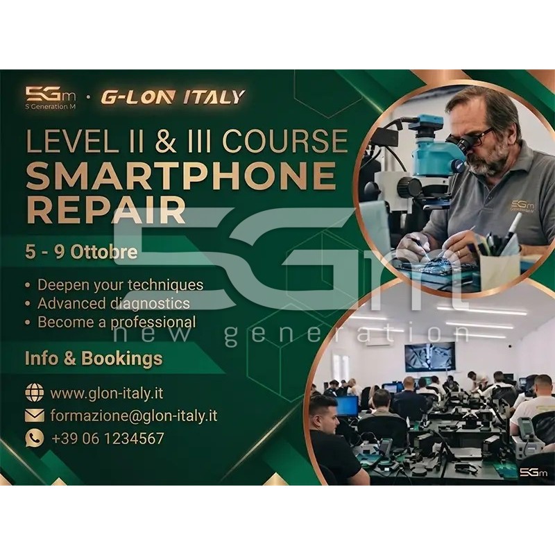 Geavanceerde Cursus 5G Smartphone Reparatie | G-Lon Academy