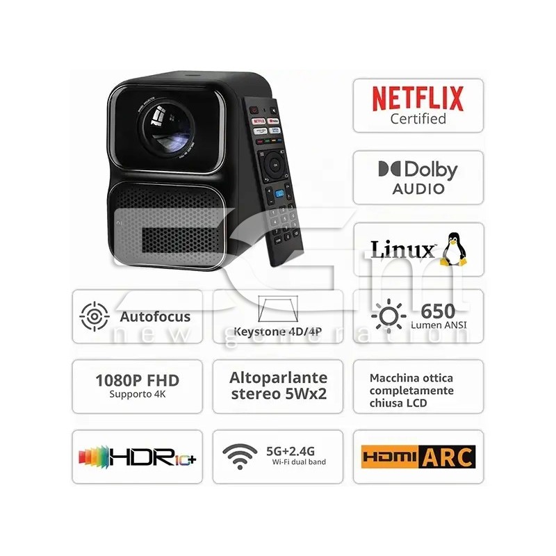 Проектор Wanbo TT FullHD 650 Лумен | 5G-M.com