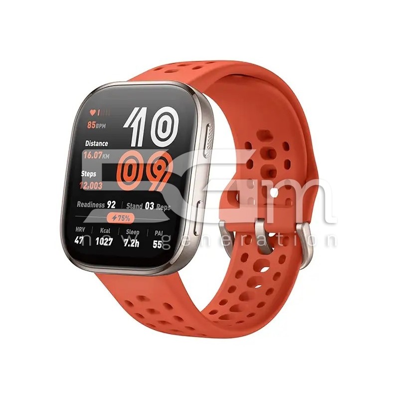 Amazfit Bip 6 Smartwatch 46 mm Rood Compatibel reserveonderdeel | 5G-M.com
