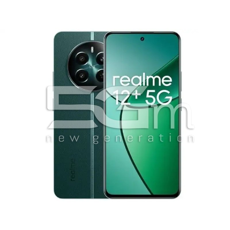 Realme 12+ 5G Ricambio compatibile di ottima qualità Verde | 5G-M.com