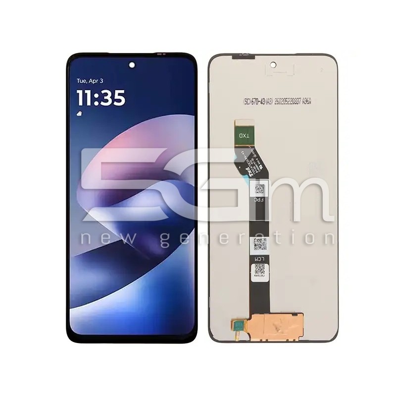 Display Moto G37 (IPS) Schwarz Ersatzteil wie Original | 5G-M.com