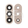 Samsung SM-S942 S26 Achtercamera Glazen + Frame Pink Gold | 5G-M.com