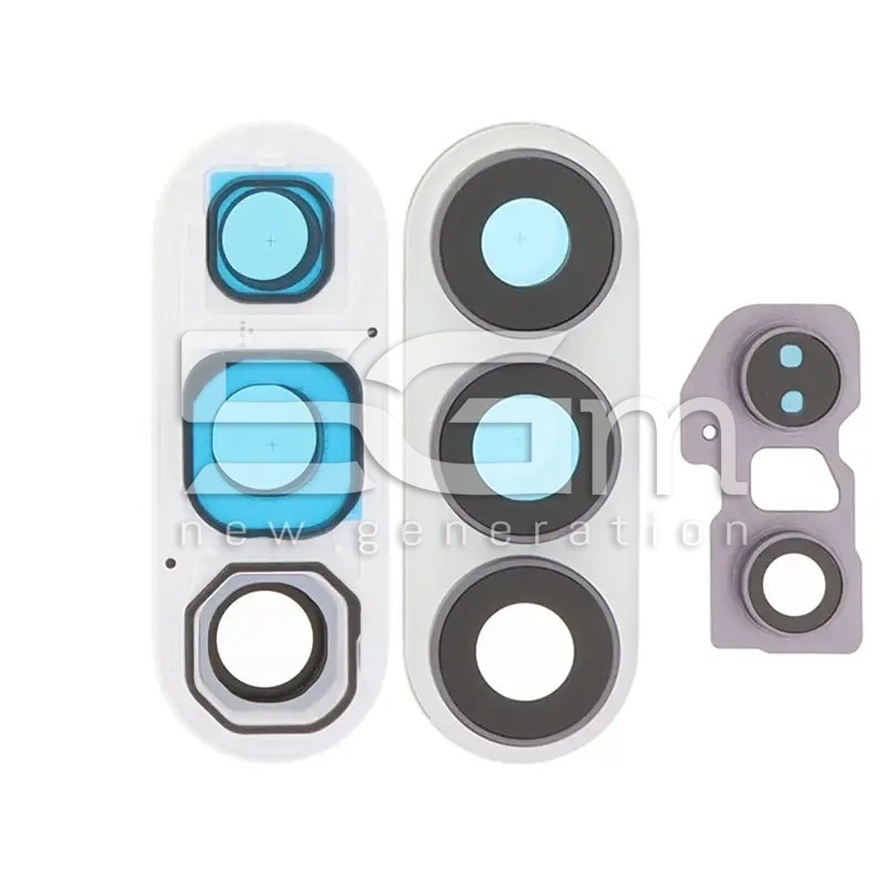 Kameraglas Hinten + Rahmen Weiß für Samsung S26 Ultra | 5G-M.com