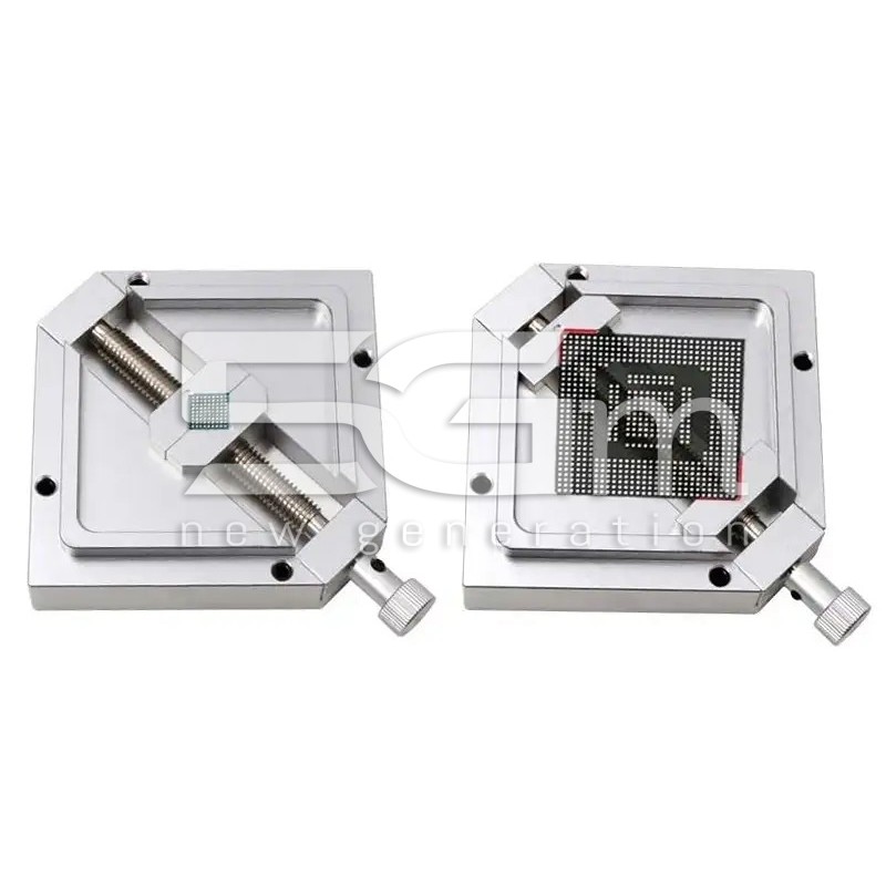 Estação Torno Suporte Universal Reballing BGA 80x80 90x90 | 5g-m.com