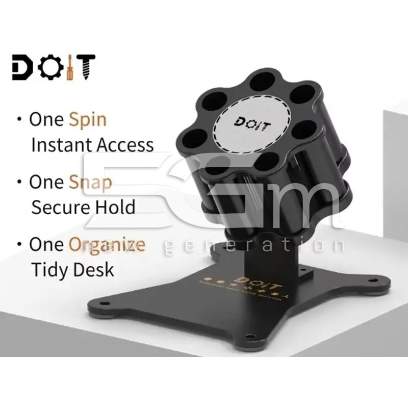 DOIT DPS-V2.0 Въртящ се държач за отвертки с магнит. подложка | 5G-M.com