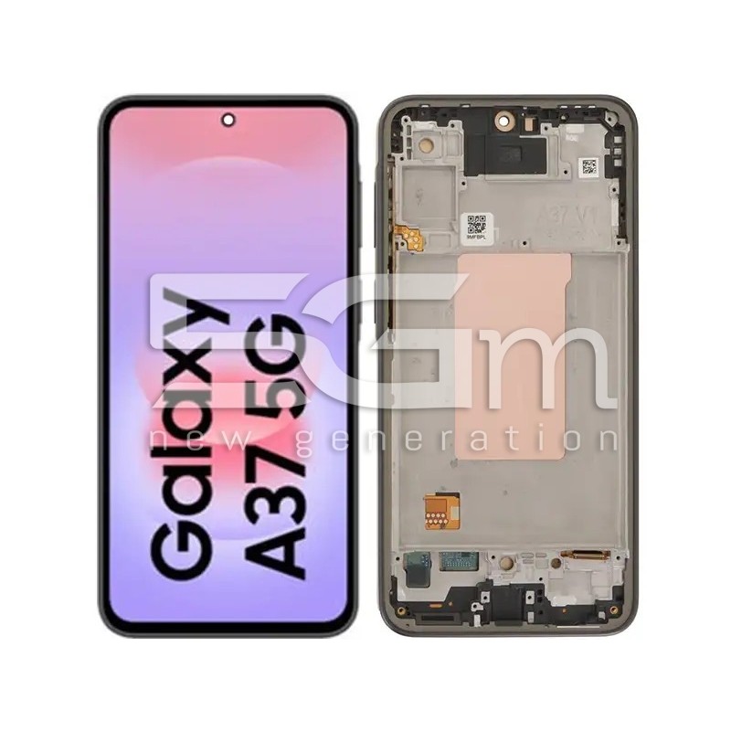 Display A37 SM-A376 Nero Compatibile di ottima qualità | 5G-M.com