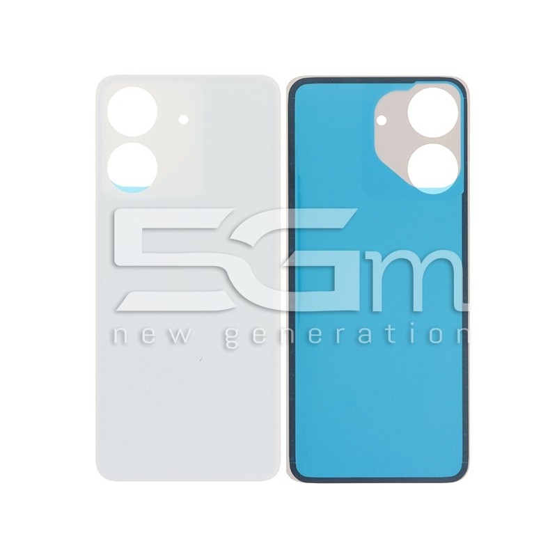 Achterklep Gletsjer Wit voor Xiaomi Redmi 13C 4G (Zonder Logo)