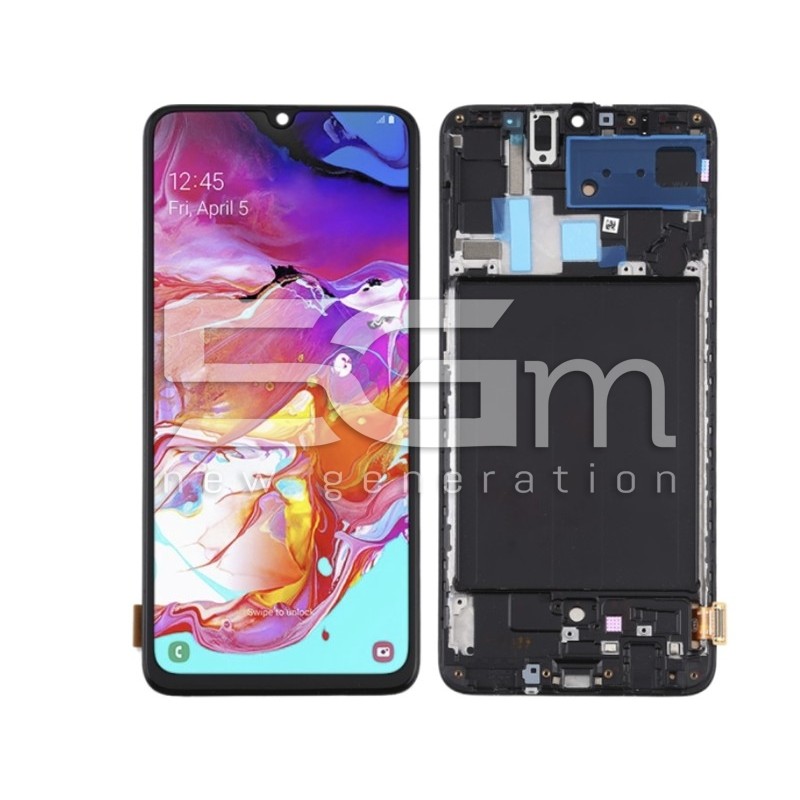 Display Samsung A70 SM-A705 TFT + Frame Nero | 5G-M