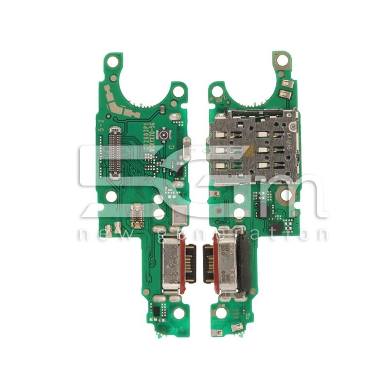 Conector de Carregamento + Placa Honor Magic8 Lite (OEM) | 5G-M.com