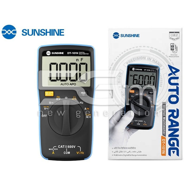 Multimetro Smart Sunshine DT-101N di Ottima Qualità | 5G-M.com