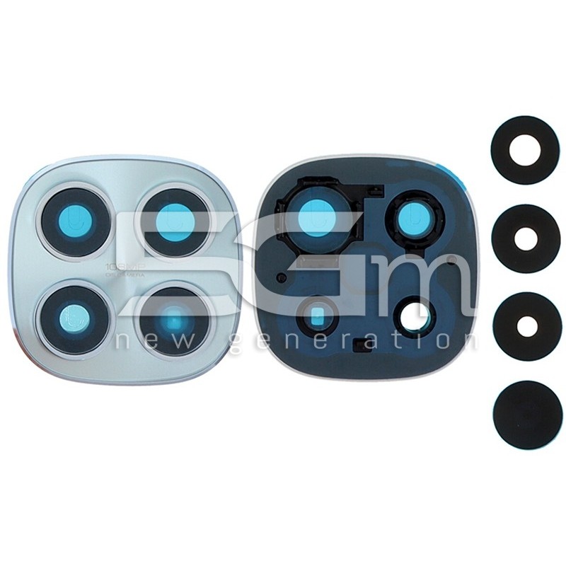 Xiaomi Redmi Note 15 5G Rear Camera Lens + Frame Glacier Blue | 5G-M.com