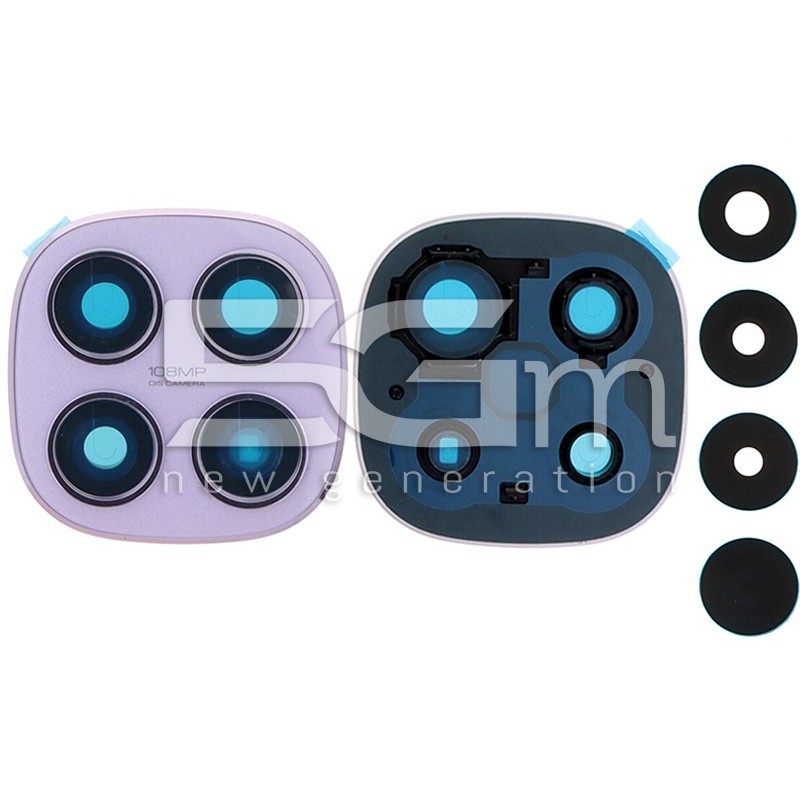 Rear Camera Glass + Frame Mist Purple Xiaomi Redmi Note 15 5G
