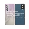 Cache Arrière + Vitre Caméra Arrière Nebula Silver OPPO Reno 12 Pro 5G