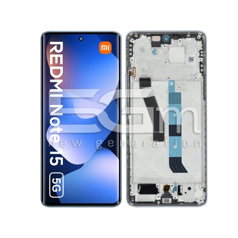 DisplayTouch+ Frame Glacier Blue Xiaomi Redmi Note 15 5G (Ori)
