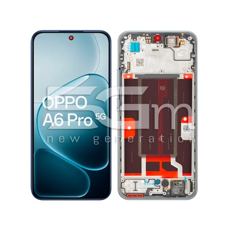 Display Touch + Frame Grey OPPO A6 Pro 5G (Ori) | 5G-M.com