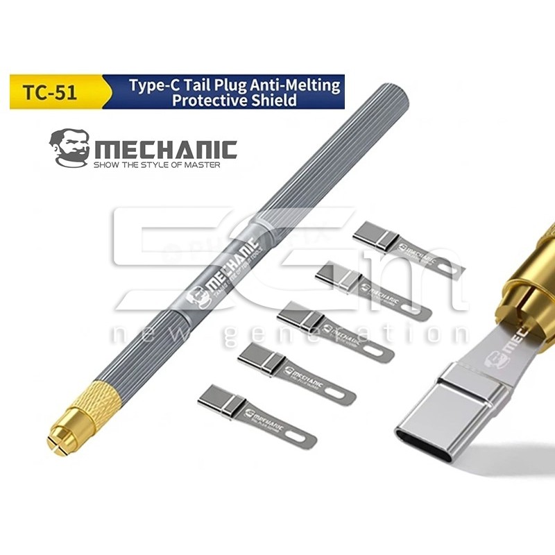 Mechanic TC-51 Комплект 5-в-1 Термична Защита Type-C | 5G-M.com
