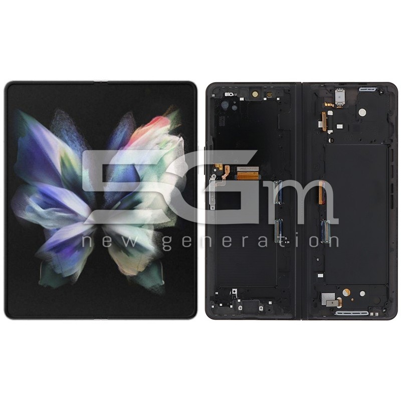 Écran Tactile + Châssis Phantom Black Samsung Fold3 5G | 5G-M.com