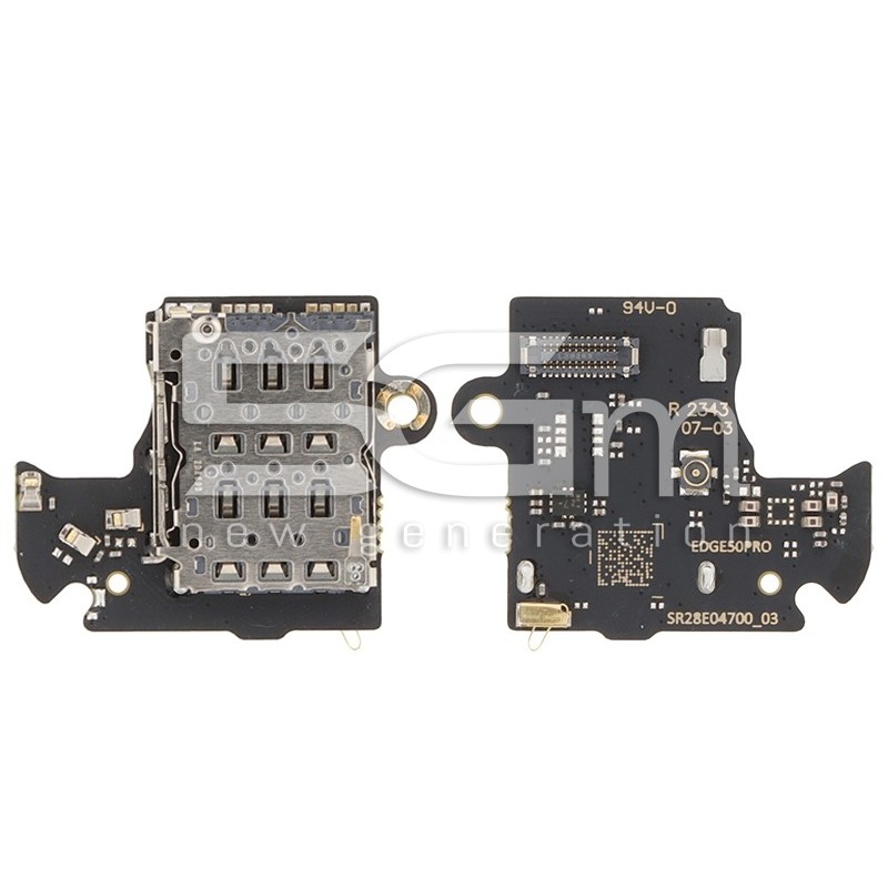 SIM-kaartlezer + Board Moto Edge 50 Pro Compatibel onderdeel | 5G-M.com