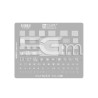 Stencil Amaoe 0.12MM iPad M4 Serie | 5G-M.com