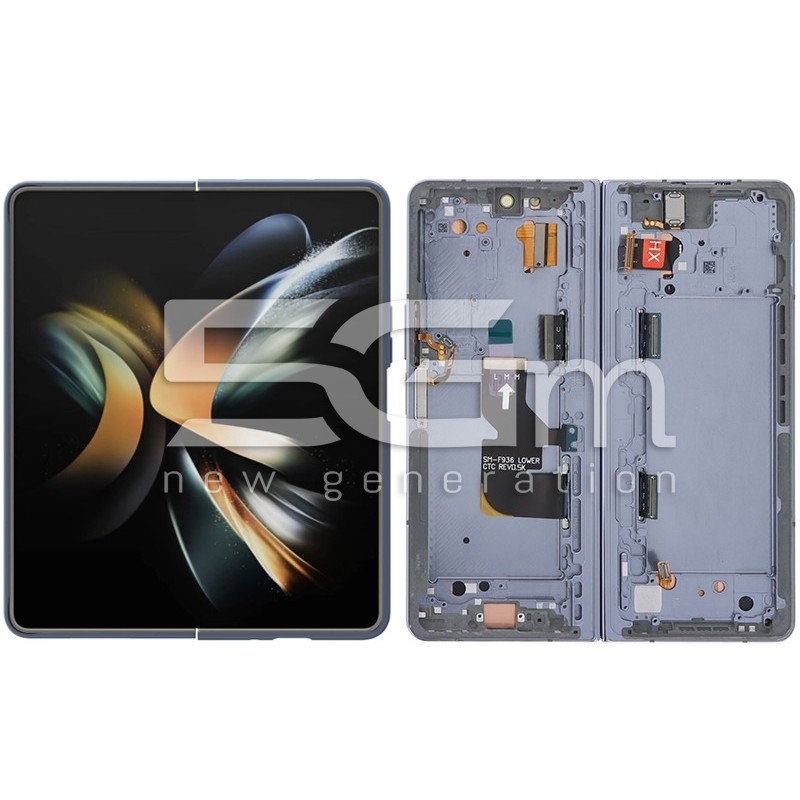 Дисплей и Рамка Gray Green Samsung Fold 4 F936 | 5G-M.com