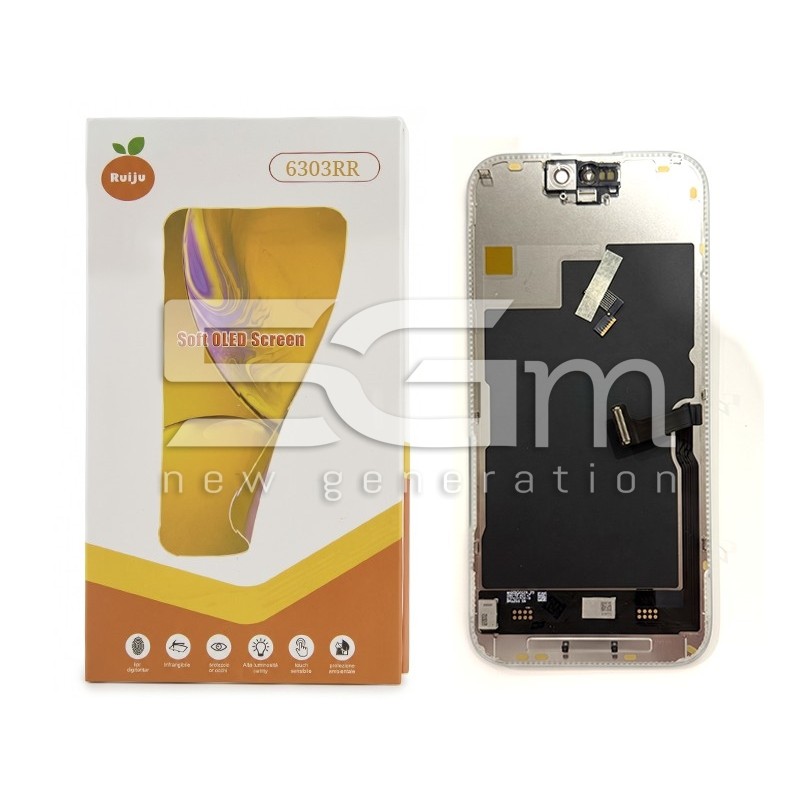 Wyświetlacz LCD iPhone 15 Pro SOFT OLED RJ Kompatybilny | 5G-M.com