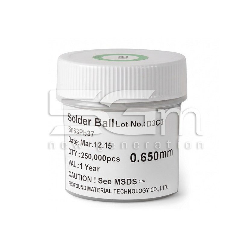 BGA Golyók 0,65 mm 250.000 DB