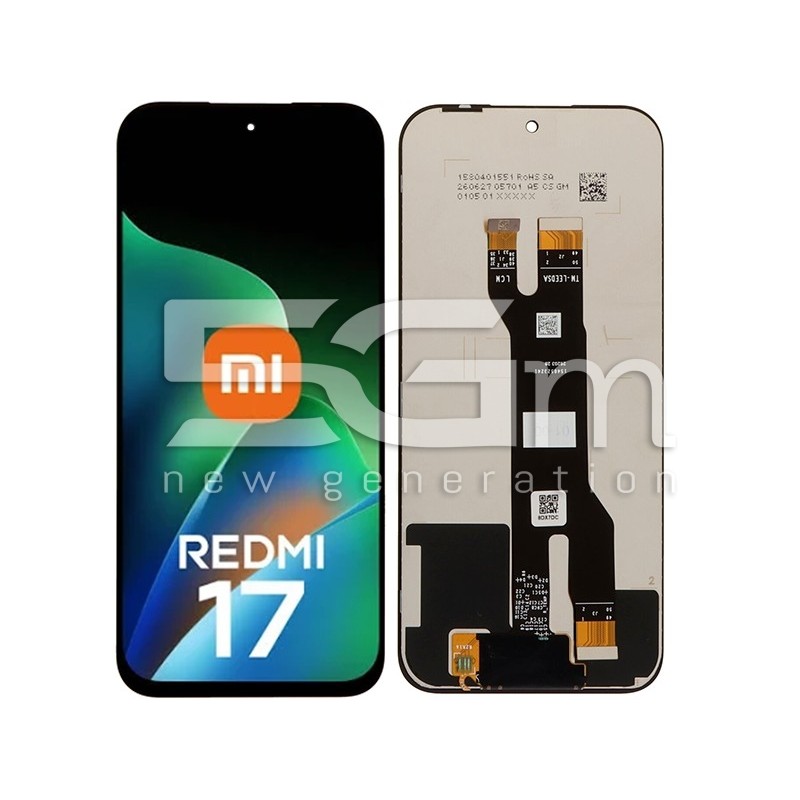 Ecrã Tátil Preto Xiaomi Redmi 17 4G (IPS) Ver 4G | 5G-M.com