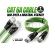 Cable de Red Ethernet Industrial Gigabit Cat 6a HELLOLINK - 2 Metros