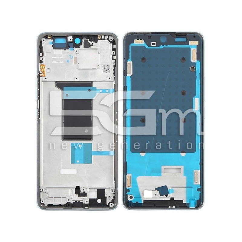 Middle Frame Glacier Blue Xiaomi Redmi Note 15 Pro 4G | 5G-M.com