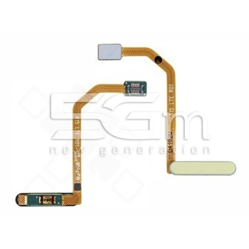 Taśma flex czytnika linii papilarnych Żółty Samsung SM-A155 A15 4G (Ori)
