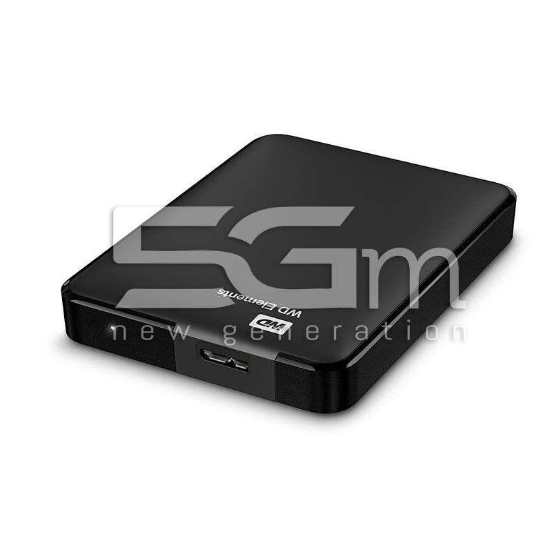 WD Elements Black 2TB USB 3.0 Portable External Hard Drive