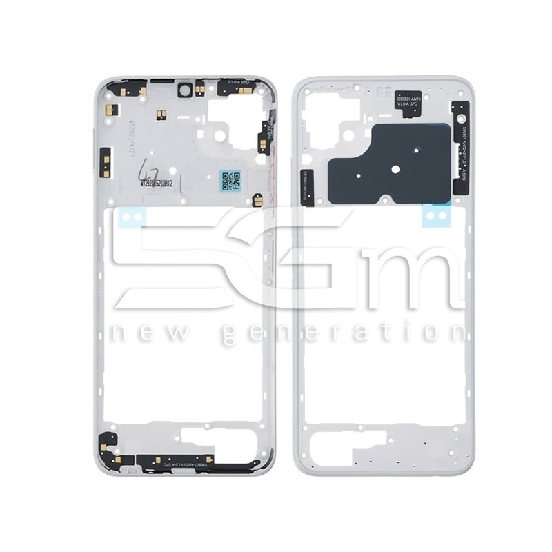 Mittelrahmen Weiß Samsung SM-A226 A22 5G Ersatzteil | 5G-M.com