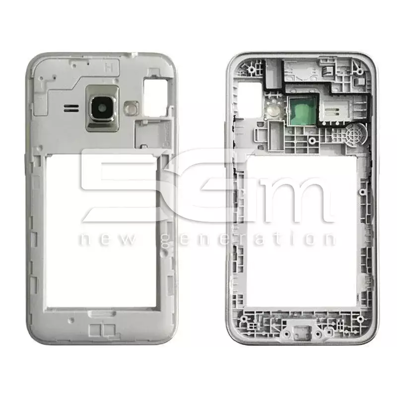 Middle Frame Silver Samsung SM-J120F