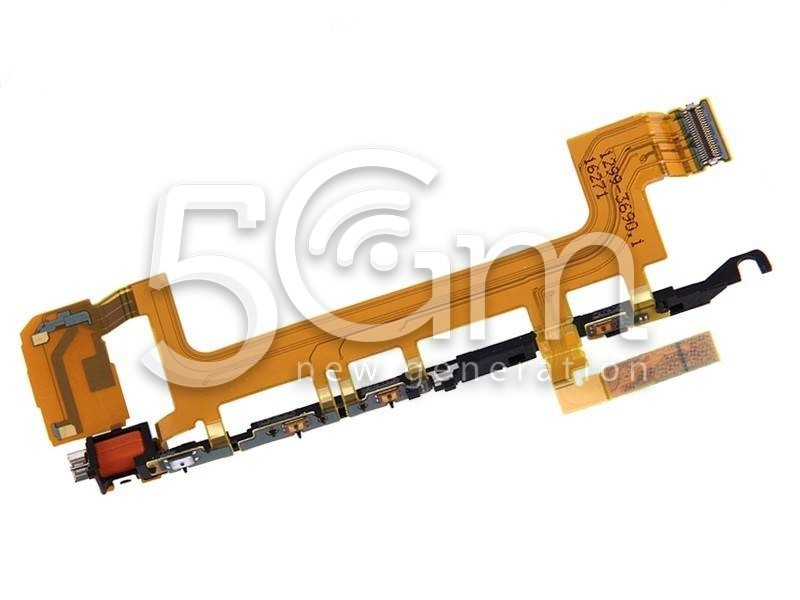 Xperia X Performance F8131 Full Power Button Flex Cable 