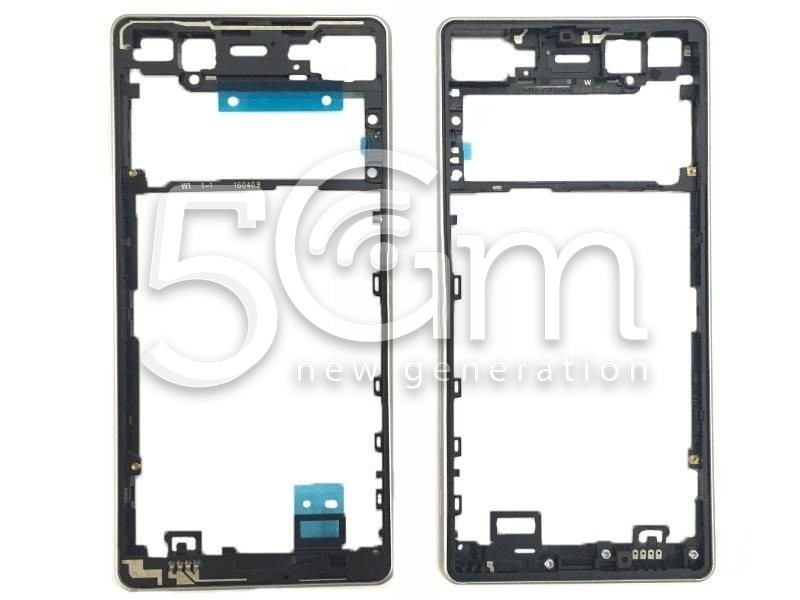Xperia X F5121 Silver Front Cover for White LCD Version 