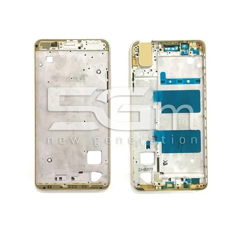 Frame Lcd Gold Huawei Shot x