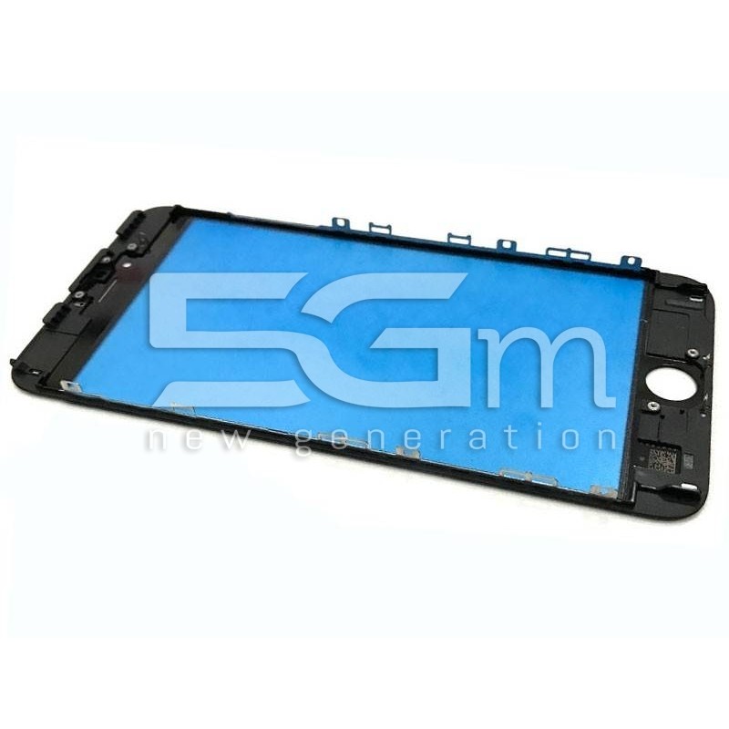 Vetro Nero + Frame Ultra Resistente iPhone 6 Plus