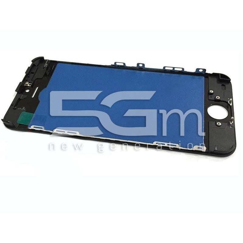 Vetro Nero + Frame Ultra Resistente IPhone 5C