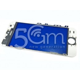 Vetro Bianco + Frame Ultra Resistente IPhone 5S - SE