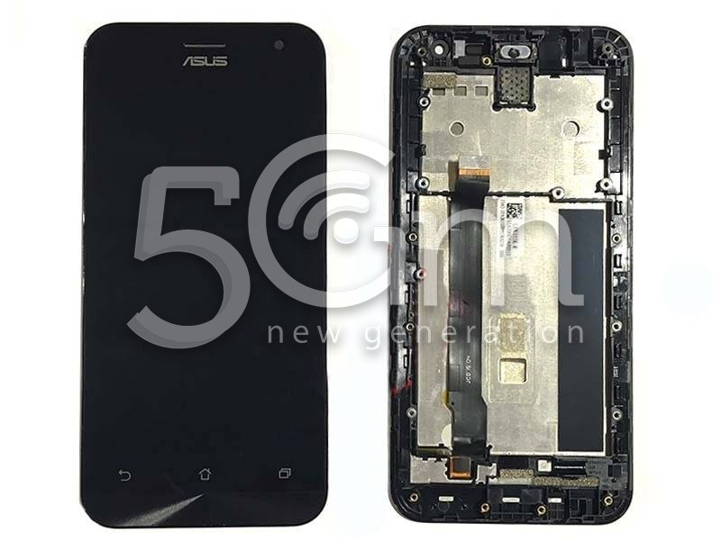 Display Touch Nero + Frame Asus ZenFone 2 ZE500CL VERSIONE CN