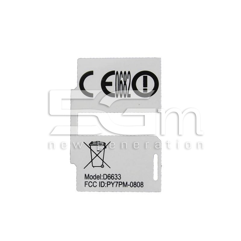 Xperia Z3 Dual Sim D6633 Tray Label Adhesive 