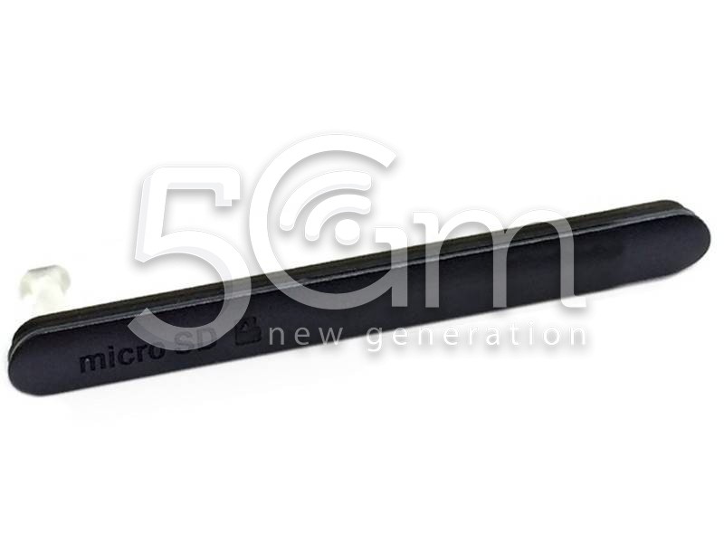 Xperia Z3 Dual Sim E6633 Black Micro SD Port Cover 