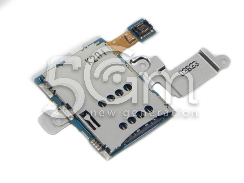 Lettore Sim Card + Supporto Flat Cable Samsung N8000 Ori