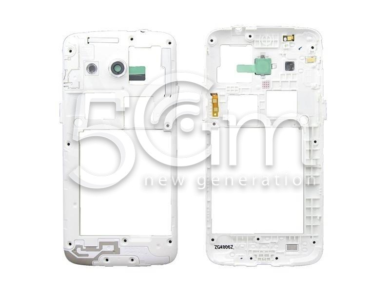 Middle Frame Bianco Samsung SM-G386 Ori