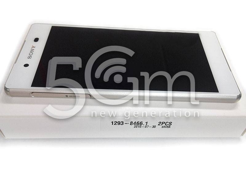Xperia Z3+ Dual E6533 Ori White Touch Display + Frame 