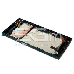 Xperia Z5 E6683 Dual Sim Black Touch Display + Green Frame 